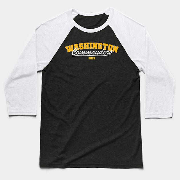 Washington Comders Baseball T-Shirt by Sink-Lux